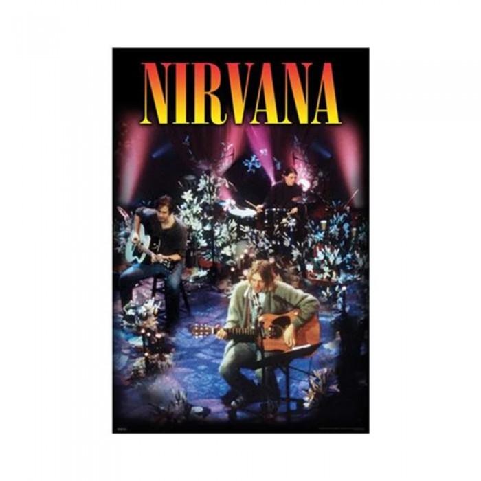 Nirvana Unplugged Maksiplakat Svart