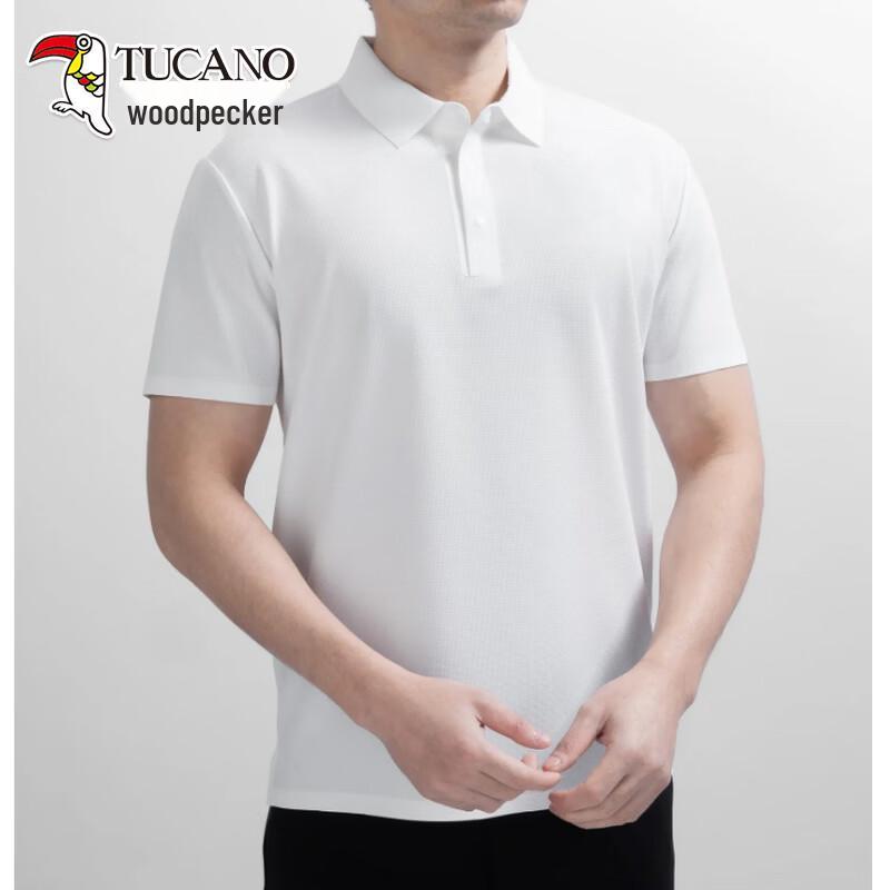 TUCANO Men s Summer Ice Silk Quick Dry Loose Polo Shirt 58