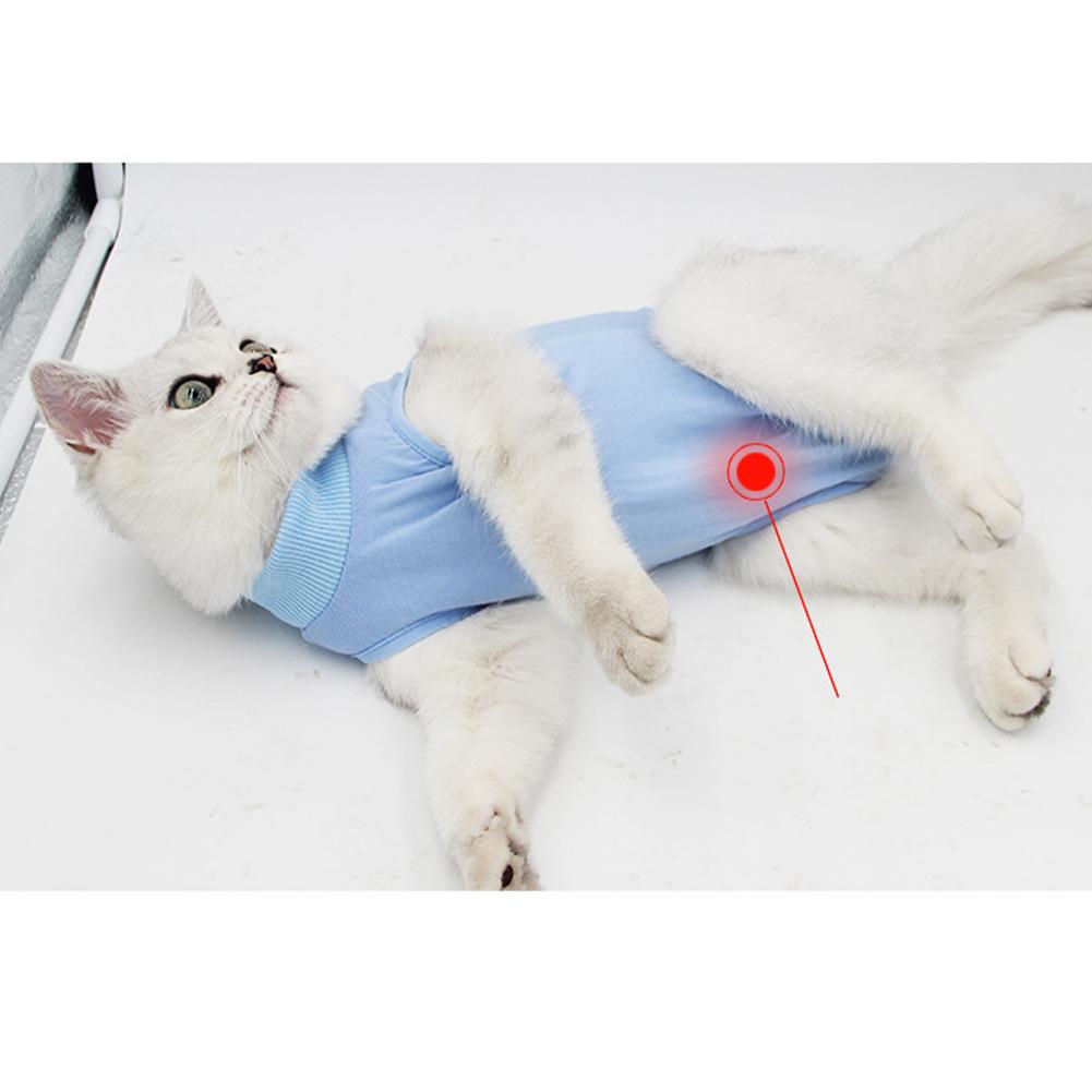 Pet Cat Surgery Suit High Elastic Breathable Anti-licking Anti-scratch Weaning Clothes Pet Supplies