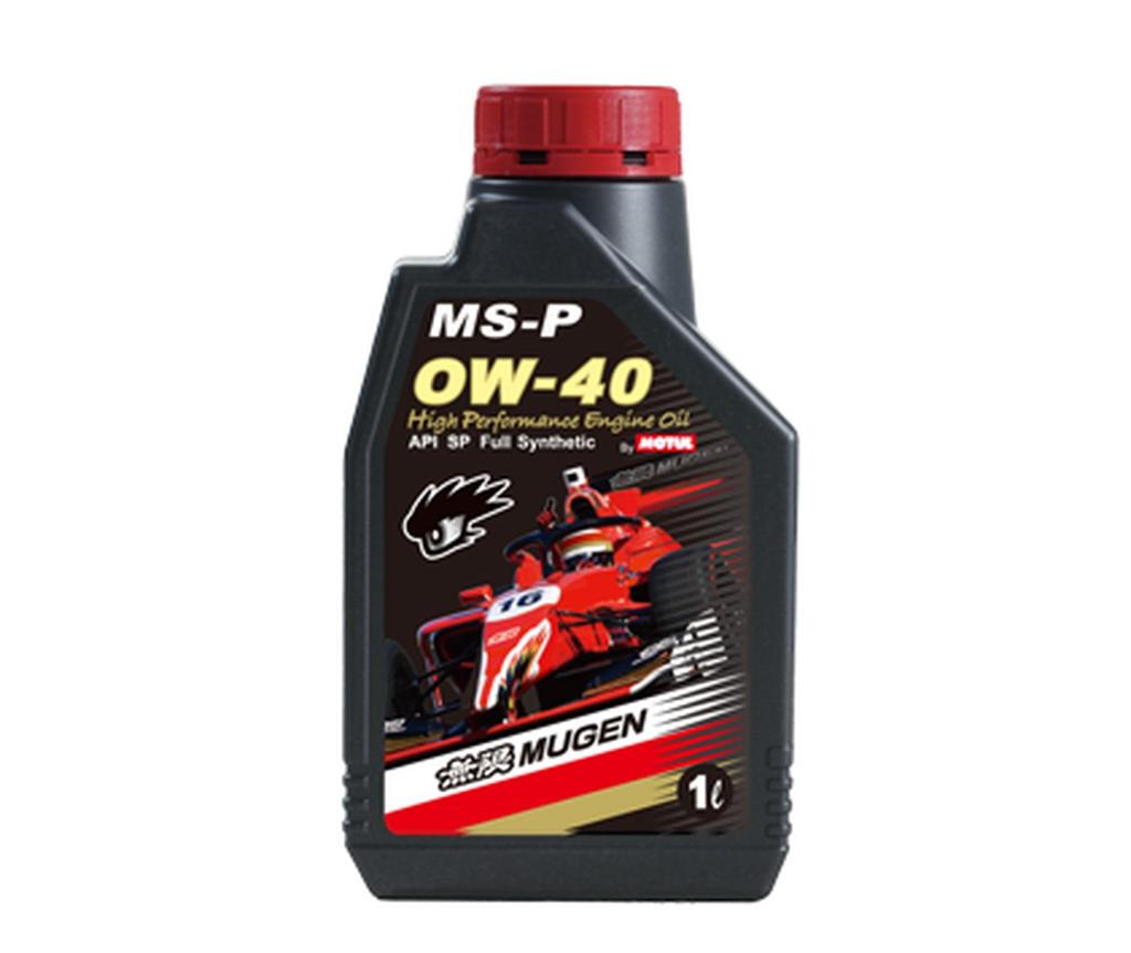 Mugen High Performance Engine Oil MS-P 0W-40, 1L, 90000-XYCM-0W40-24