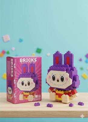 Konstruktor Labubu The Monsters Monster BRICKS Spielzeug für Kinder 6370