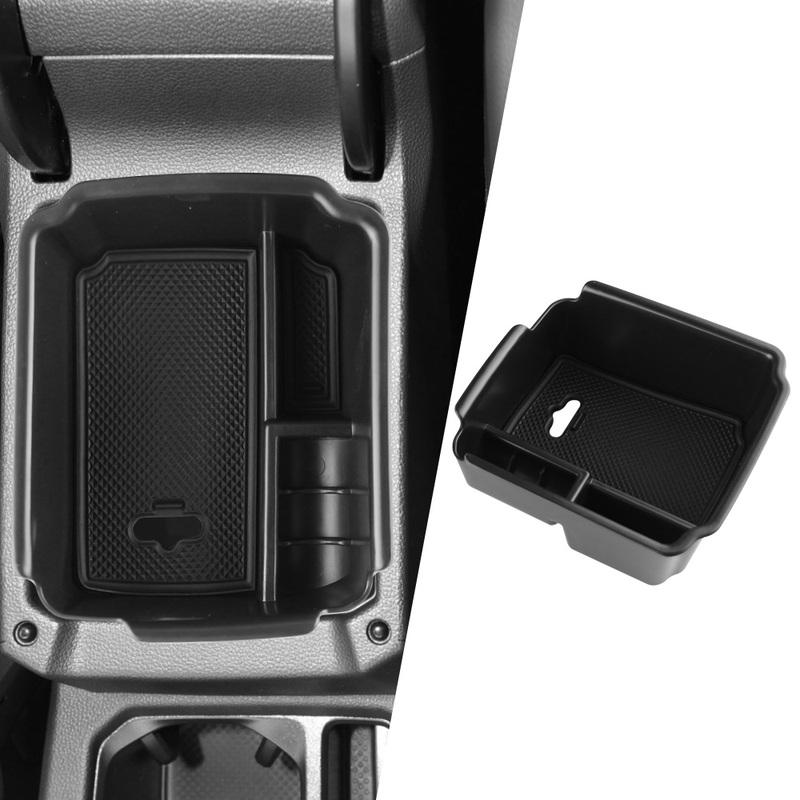 For Volkswagen VW Tiguan MK2 2017- VW Taos Armrest Box Storage Tray Center Console Container Organizer Accessories
