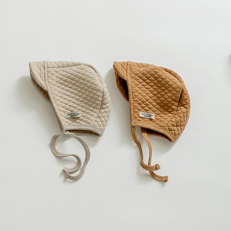 Girls Christening Hat Baby Boy Vintage Bonnet for Sun for Protection Cap Infant Windproof Headdress Accessories Baby Bea