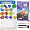 Yuhua Stone Crystal Agate Dig Kit: Five-Color Raw Stone Children's DIY Gold Panning Toy