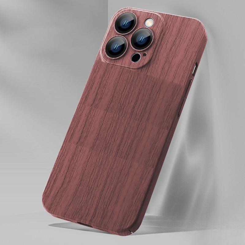 

Подходит для IPhone16, Чехол для телефона с текстурой дерева грецкого ореха, Магнитная зарядка, Полное покрытие IPhone 15proMax, 14 Противоударный защитный чехол iPhone16