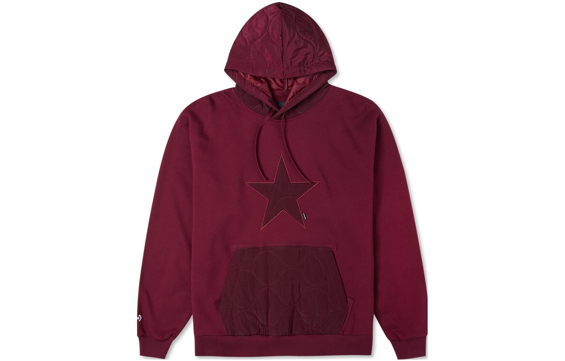Converse Authemtic FW22 Sweatshirt Men s Burgundy 10025051-A03 L