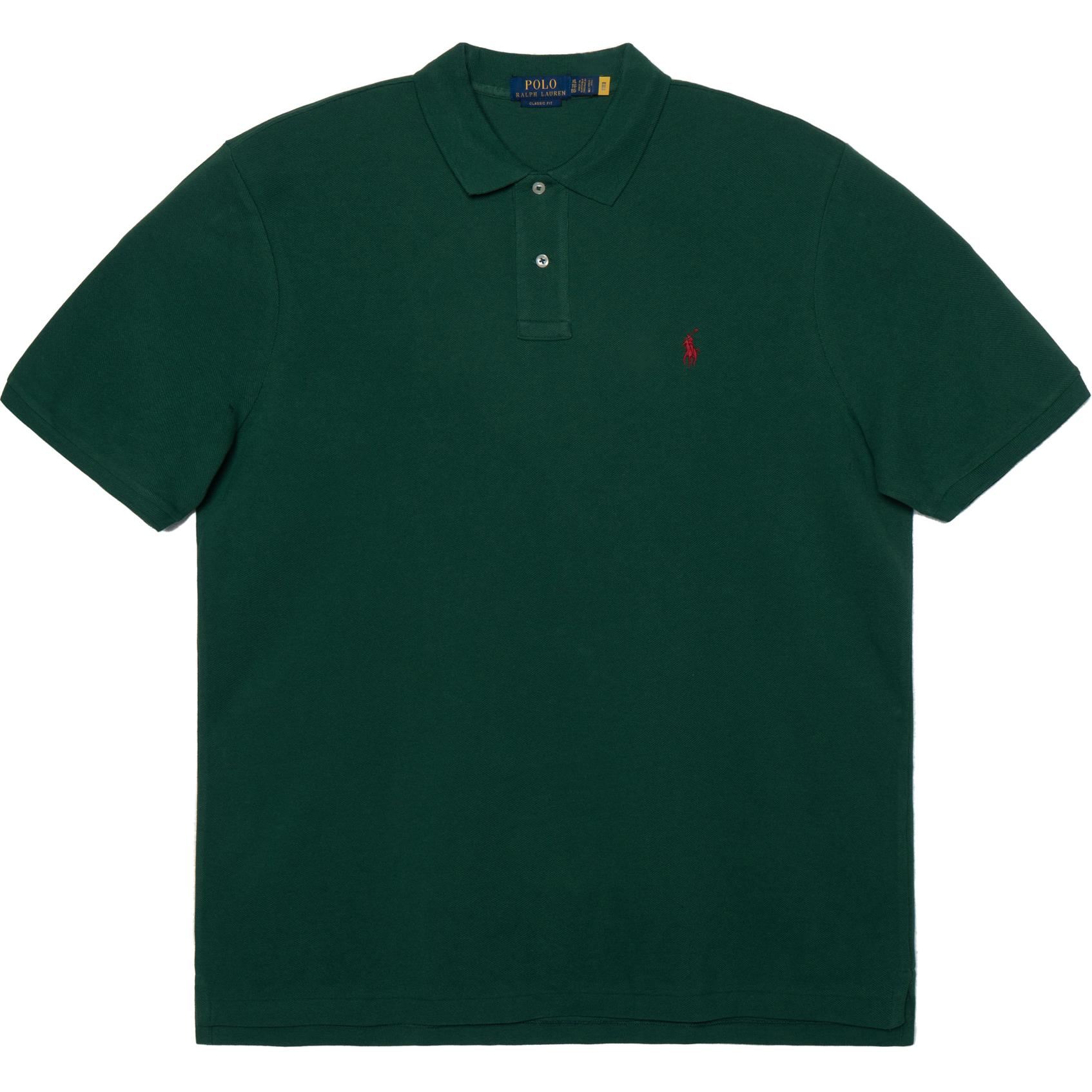 

Polo Ralph Lauren Logo Embroidered Polo Shirt Men tops Dark-Green 710794276-068 XXL