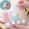 Refillable water bottle, soft silicone squeeze tube packaging empty bottle, wholesale supply