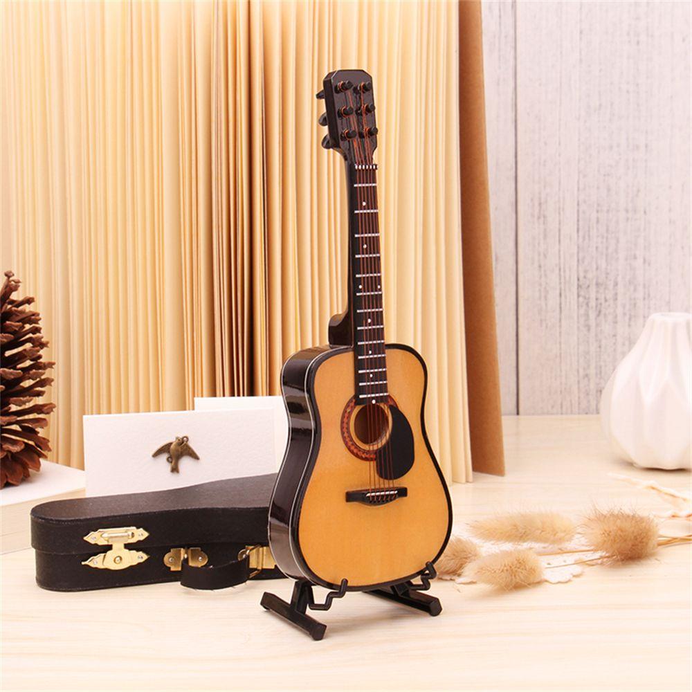 Ornaments Gifts Guitar Ornaments Guitar Scale Model Guitar Desk Decor Acoustic Guitar Toys