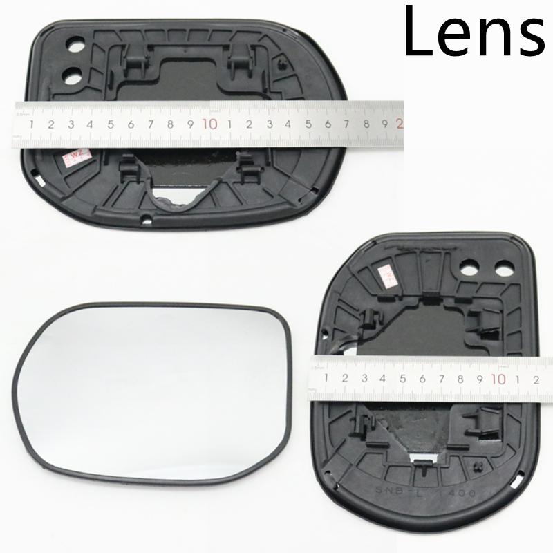 Side Rearview Mirror Light Frame Indicator Rear View Cover Glass Lens Turn Lamp Lid For Honda Civic 8th FD1 FD2 FA1 2006-2011