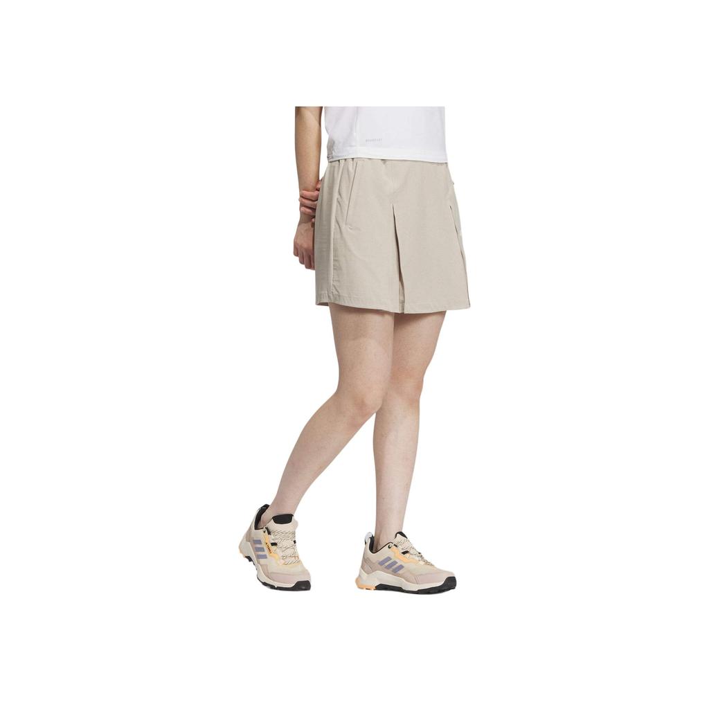Adidas Comfortable Simple Outdoor Casual Skirt Women Bottoms Brown IS0294