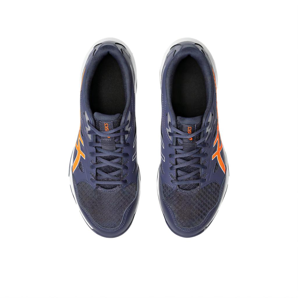 Asics Gel Rocket 11 Indigo Fog Nova Orange Men Sneakers Blue 1071A091-500