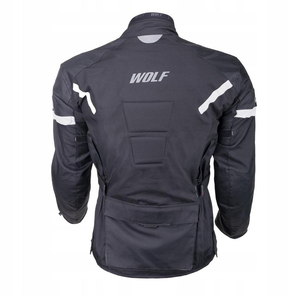 WOLF DURABLE TOURING MOTORCYCLE JACKET EXPLORER BLACK - Copy 2