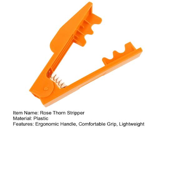 Ergonomická rukojeť Rose Thorn Stripper Tool Lehký Rose Thorn Odstraňovač květinových stonků Zahradní nástroj