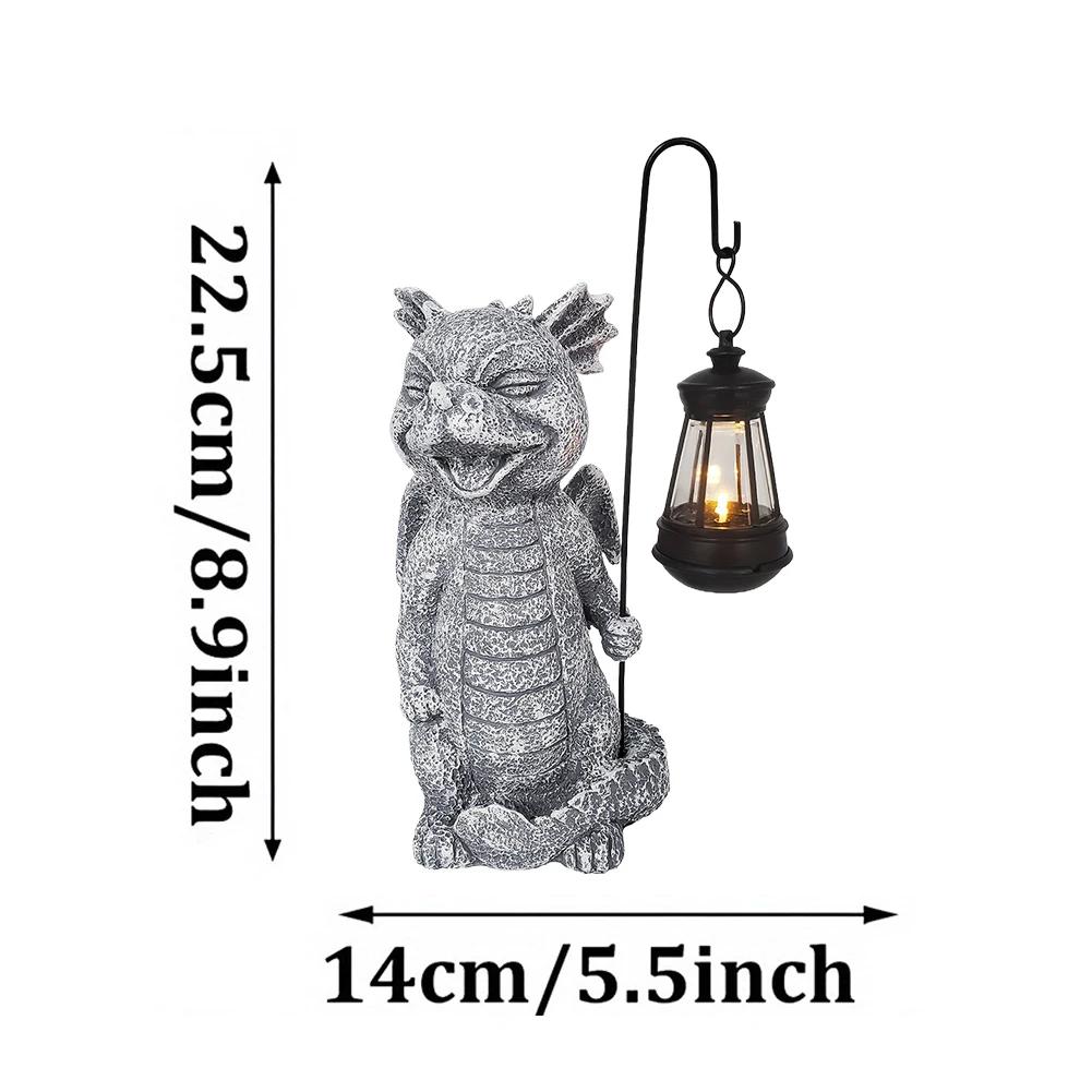 Solar Garden Statue Light Waterproof Creative Owl Figurine with LED Lamp Owl Solar Powered LED Light for Garden Patio and Lawn