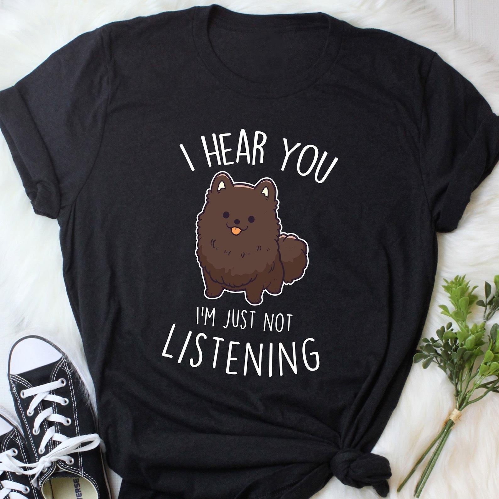 Chocolate Pomeranian Shirt, , Funny Dog Lover Gift, Cute Pom T-shirt, Pomeranian Tshirt, Pet Tee, Pomeranian Mom, Dog Dad 100