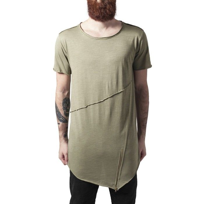 Urban Classics - ASYMETRIC SHAPED Long Tee Shirt