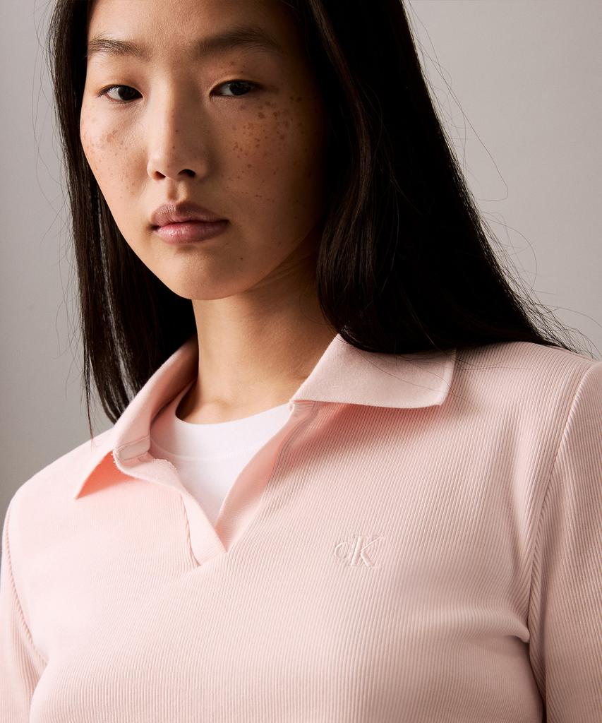 Kaelbinkeullainjin Women'S Slim Fit V-Neck Polo 47Ab205 Ln4
