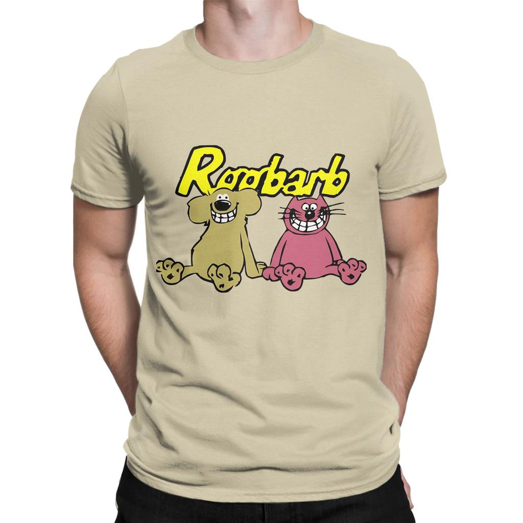 Roobard Ccustard Essential Novelty Graphic 100 Cotton Tshirt Roobarb And Ccustard Tees Tops For Unisex