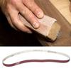 10pcs 3/8 X 21 Inch Sanding Belt 533 X 9mm Abrasive Band Strap Sandpaper Belt  For Belt Sander