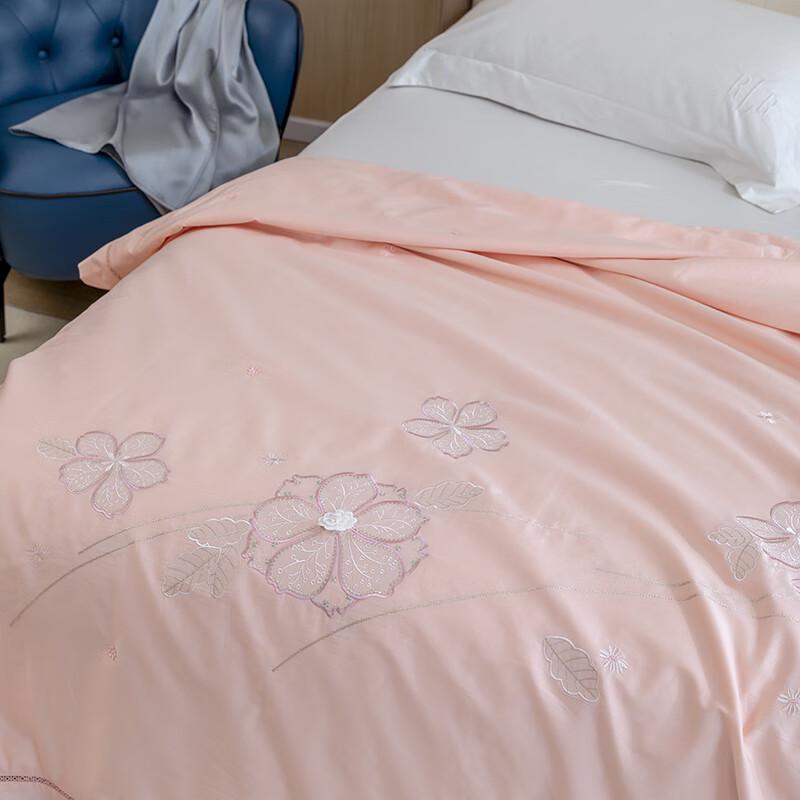 LOUIS.KELLOG Embroidered Mulberry Silk Quilt