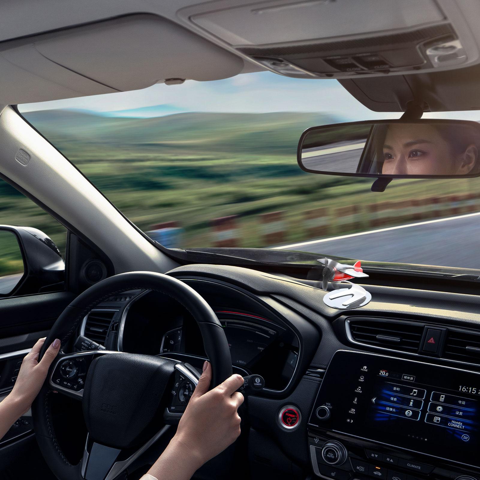 

Автомобильный освежитель воздуха на солнечной энергии, вращающийся вертолет, орнамент, авто ароматизатор, диффузор, ароматерапевтическое украшение, ароматизатор для автомобиля