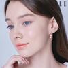 14K Chain One-Touch Earrings (Gold Pin) ELGPEE425