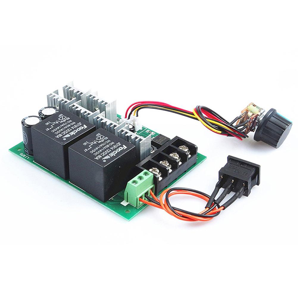 DC10-50V Motor Drehzahlregler Antriebsmodul 2000W 40A Spannungsregler Hohe Leistung 12V 24V 36V Lineares Potentiometer Drehzahlregelung