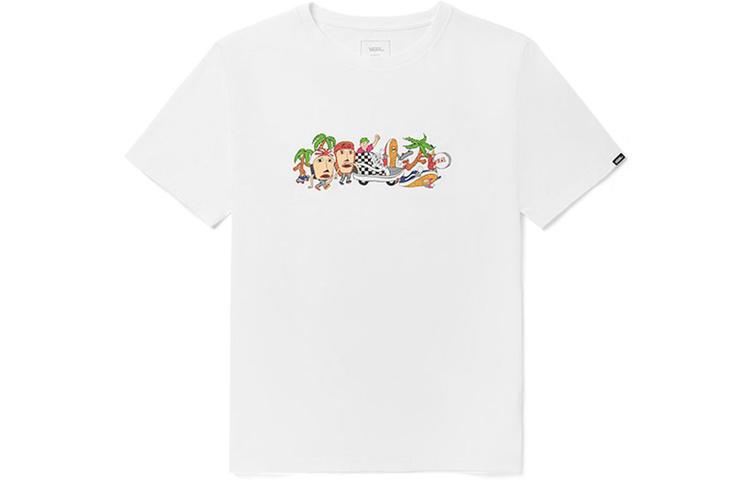 Vans AP FUN SQUAD T Shirt Men s White VN0A5F3RWHT S