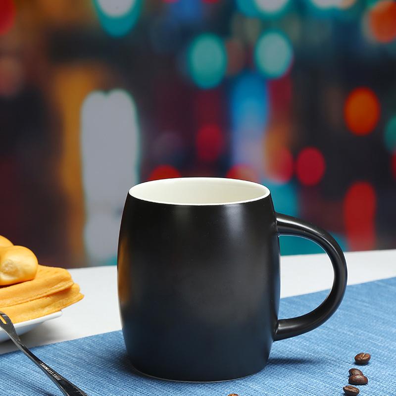 Wine Barrel Ceramic Cup, Mug, Creative Cup, Coffee Cup, Water Cup, Practical Gift Advertising Cup Customization