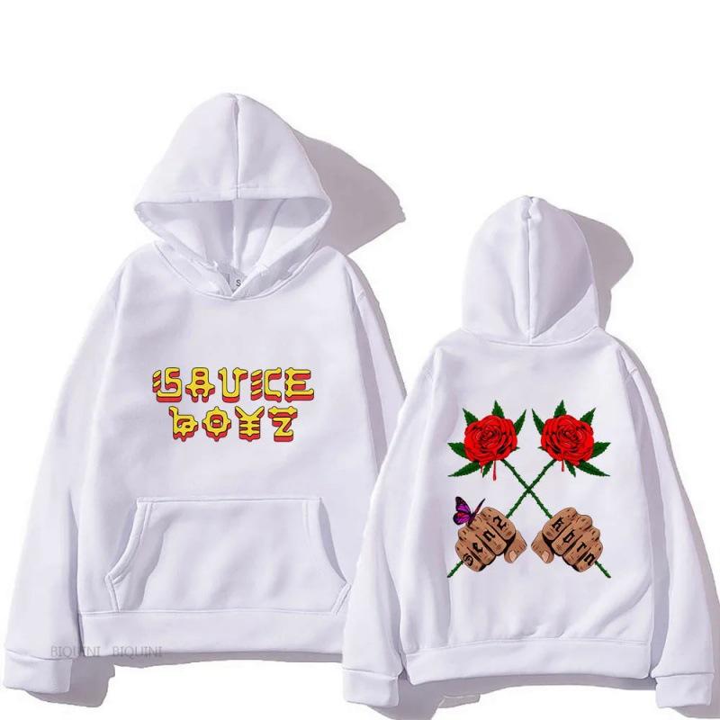 

Sudadera con capucha de Eladio Carrion Hoodie XXXL помаранчевий