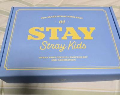STRAY KIDS SKZ Kit do Clube de Fãs da 2ª Geração Pop Usado