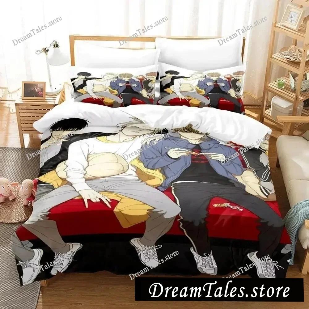 Anime 19 Days Bedding Set Single Twin Full Queen King Size Bed Set Adult Kid Bedroom Duvet Cover Sets 3D Anime Bed Sheet Set