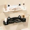 1pcs Glasses Holder Stand Wall Mounted Myopia Glasses Sunglasses Storage Rack Cute Cat Sun-Glasses Display Holder Decor Shelf