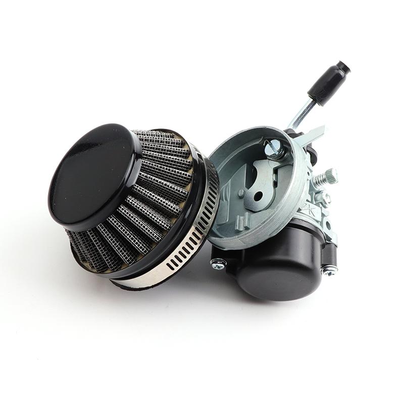19mm Carb Carburetor 58mm Air Filter For 50 60 80cc Motorized Bicycle 47cc 49cc 2-Stroke Engine Mini Moto Pocket Bike ATV Quad