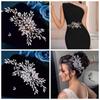 Elegant Rhinestone Hair Clip Vintage Shiny Waist Accessories  Birthday Head Jewelry