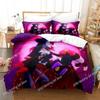 Anime Helluva Blitzo Boss 3D Bedding Set Duvet Cover Pillowcases Single Twin Full Queen King Size Home Decor Quilt Boys Gift
