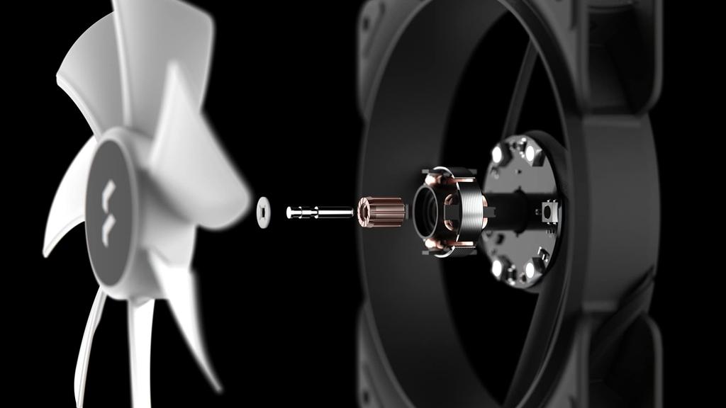 Fractal Design Aspect 12 RGB Black Set PC Case Fan 12cm Daisy Chain Compatible FN1512 3-Piece FD-F-AS1-1206