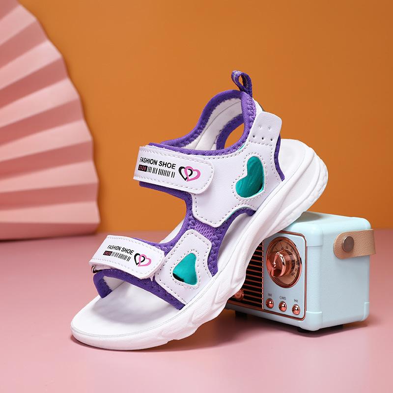 2025 soft-soled girls sandals summer foreign style girls shoes 28