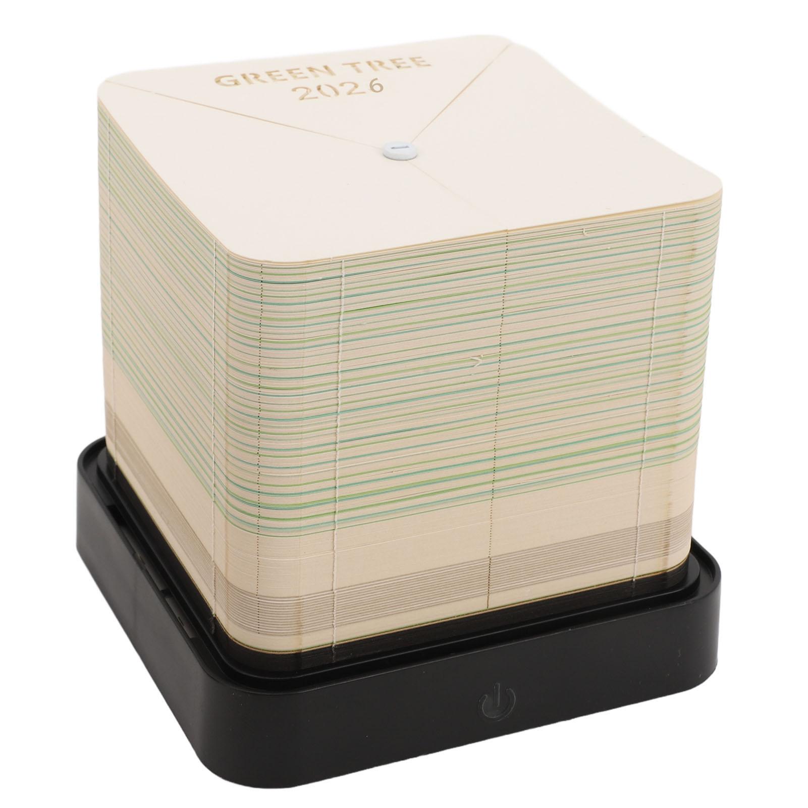 3D Memo Pad Tree House 2026 Desk Calendar Paper Sculpture Notepad Notes for School   Home