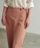 Aesmoeo Venice Wrap Banding Skirt (Indie Pink)