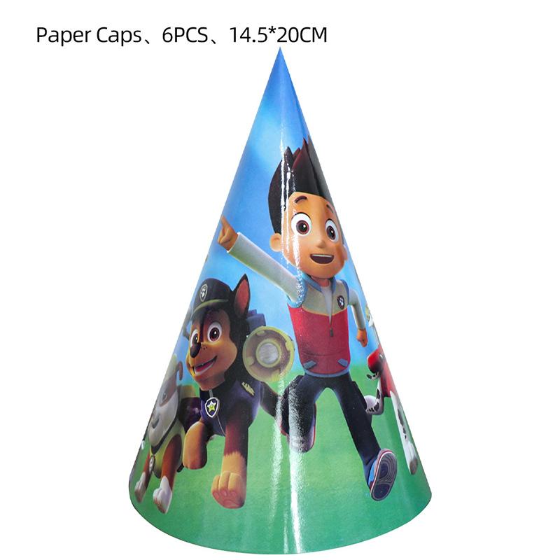PAW Patrol Birthday Party Decoration New Version Balloon Set Disposable Tableware Kid Event Supplies Banner Backdrop Gift