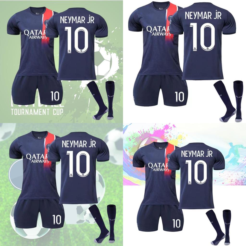 2324 Paris Saint-germain Voetbaltenue Messi Neymar Mbappe Geschikt voor kinderen
