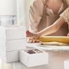 20 Stück Weiße Mittlere Leckerli-Boxen mit Fenster Kraftpapier Geschenkverpackungsboxen Geschenkboxen für Valentinstag Neujahr Ramadan Ostern Hochzeit Geburtstagsparty