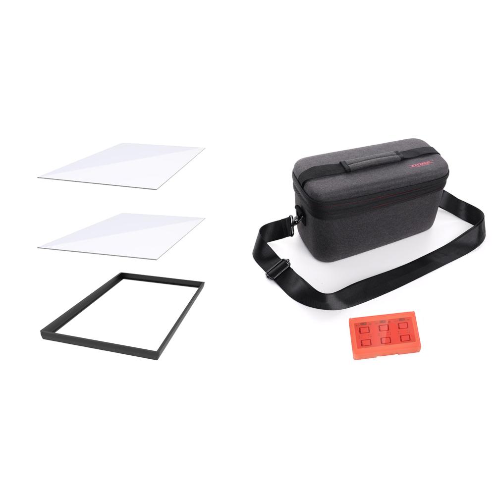 Hard Protective Shell with 2Pcs Tempered Glass Screen Protector Films for Switch 2 Protective Pouch for Nintendo Game Accessory