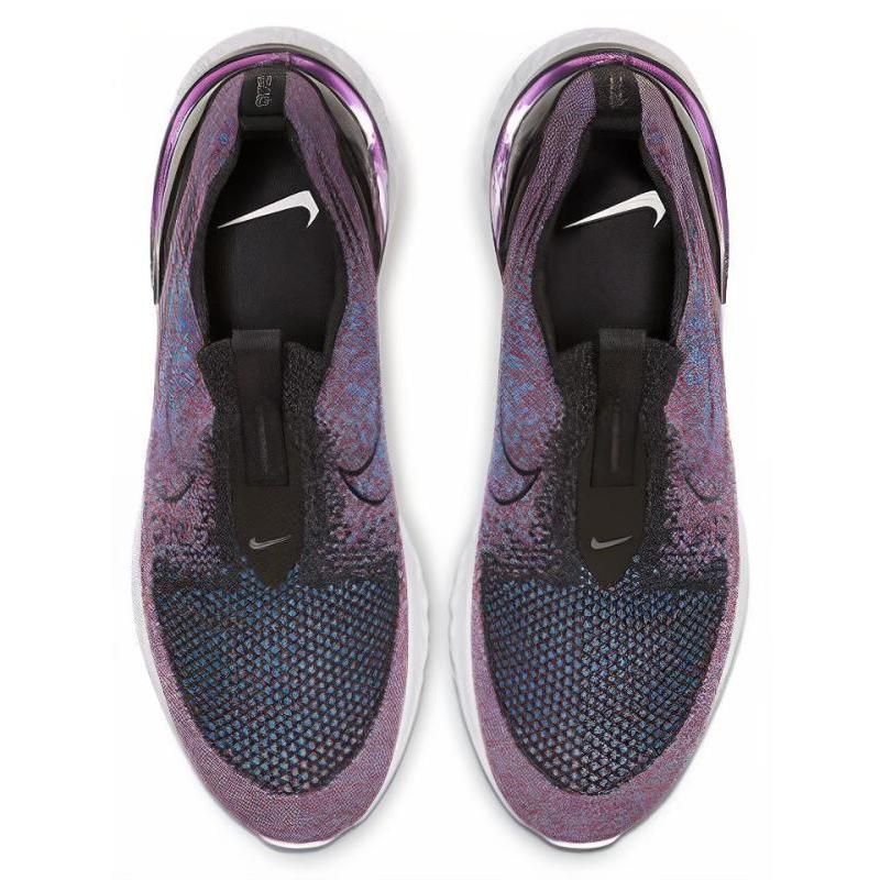 Nike Epic React Moc Flyknit Black University Red Hyper Jade Sneakers BV0417-002