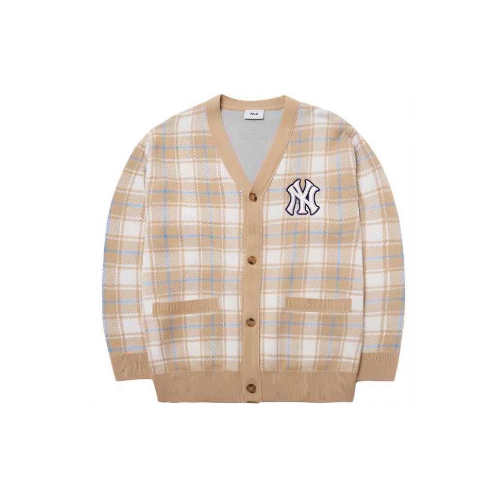 New MLB New York Yankees Knitwear Unisex Brown 3AKC00121-50BGS