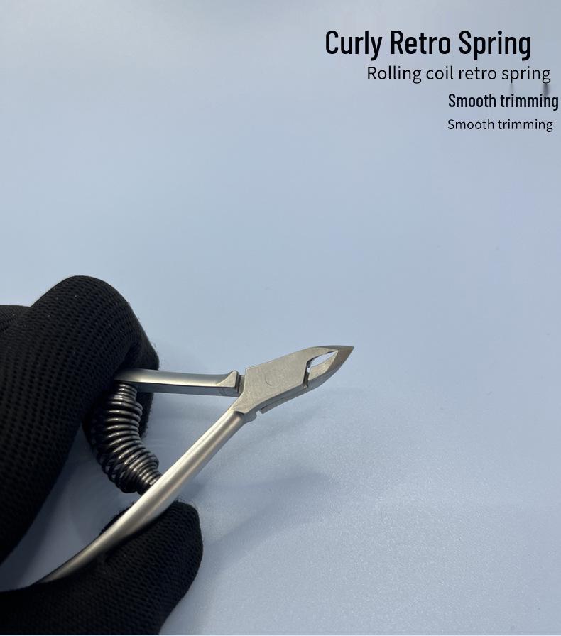 Professional Stainless Steel Nail Clippers Set for Dead Skin and Ingrown Nails