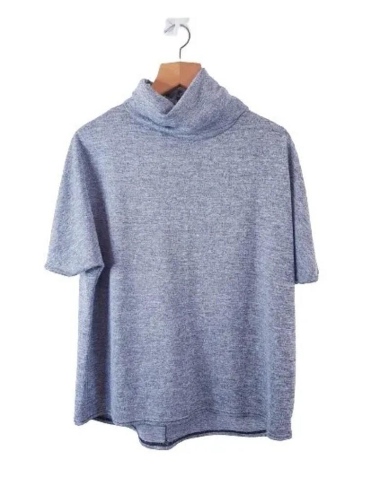 

Grey Short Sleeve Thin Jumper Apricot Size S/M Unisex T-Shirt S