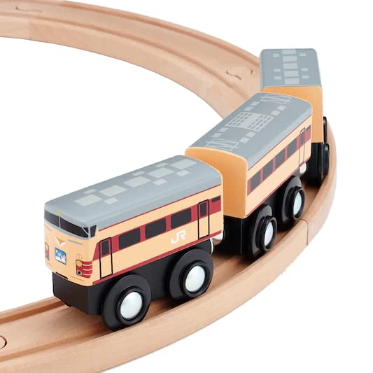 

Popondetta moku TRAIN 022 485 Series Raicho MOK-022 Wooden Train Track Toy, for Ages 3 and Up